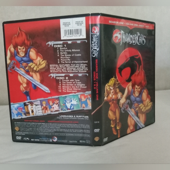 Thundercats : Season One, Volume One - 6 disc set - Picture 9 of 17